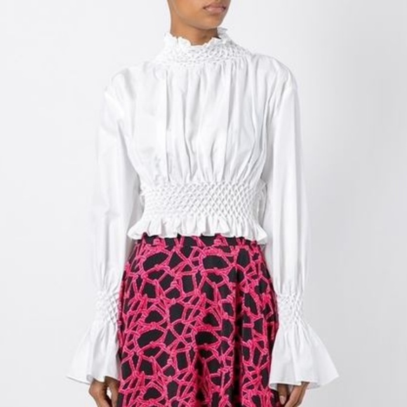 Kenzo Tops - 💖 DAILY SALE 💖 Authentic KENZO White Blouse